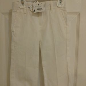 Janie and Jack boys white dress pants 3